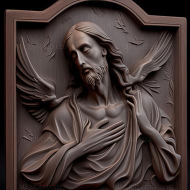 3D model st jesus (STL)